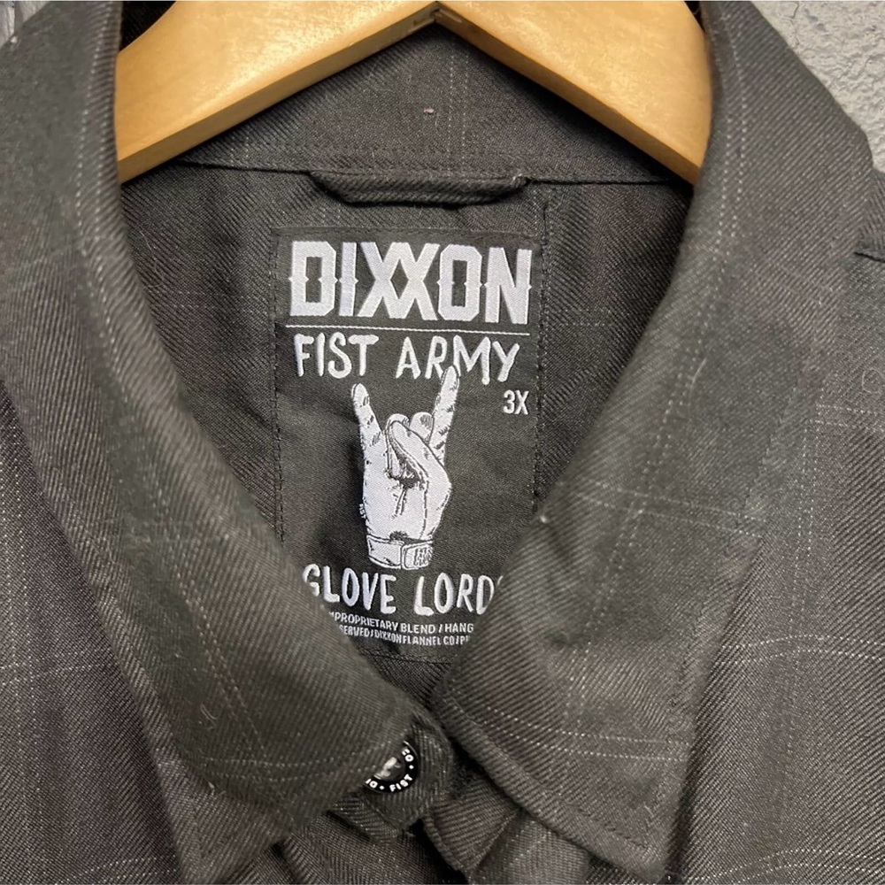 Dixxon Men's 3xl fist army flannel